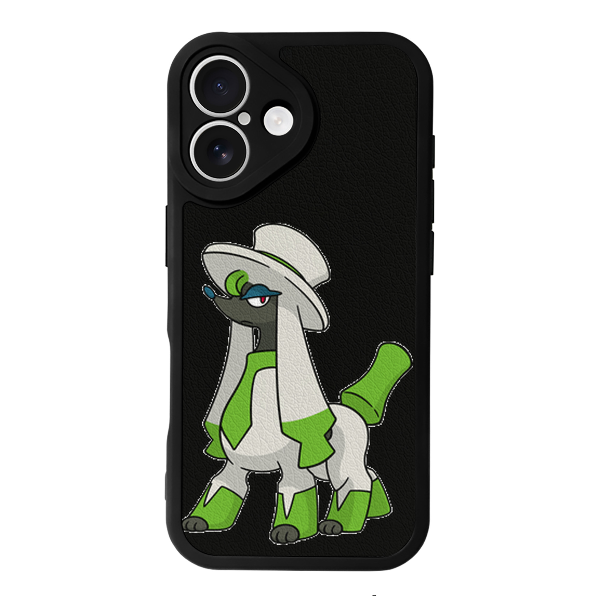 （画像用） ポケットモンスター Pokémon 【iPhone 16シリーズ対応】シリコンスマホケース（レザー調） 材質：シリコン